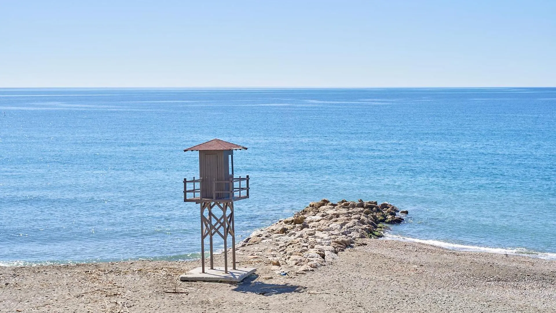 شقة Seafront ألغاروبو - كوستا إسبانيا